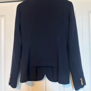 Smythe Black Blazer Tailored Suit Jacket